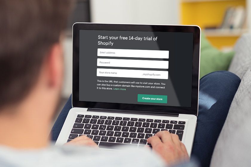 Shopify free trial