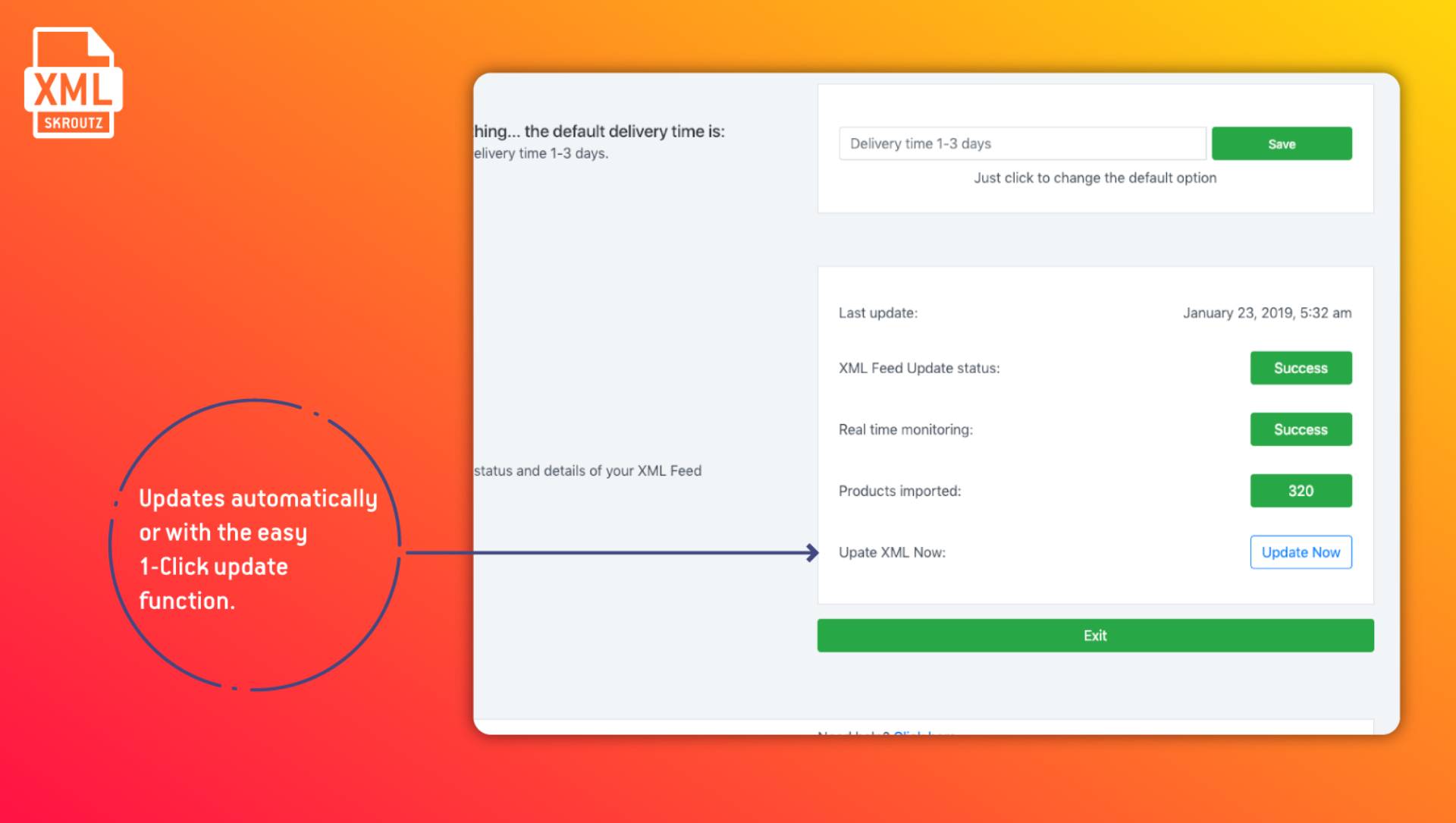 Shopify Apps της Think Plus - Skroutz XML feed