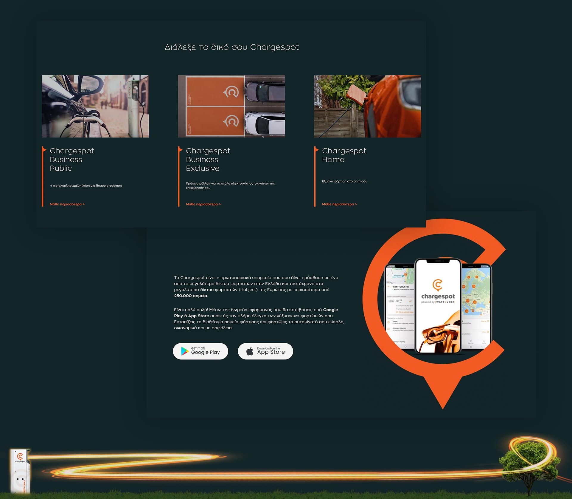 Chargespot website
