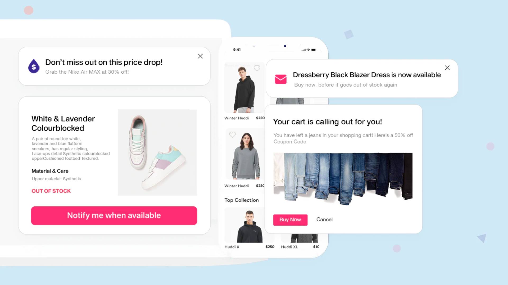back in stock - restock alerts για shopify eshop