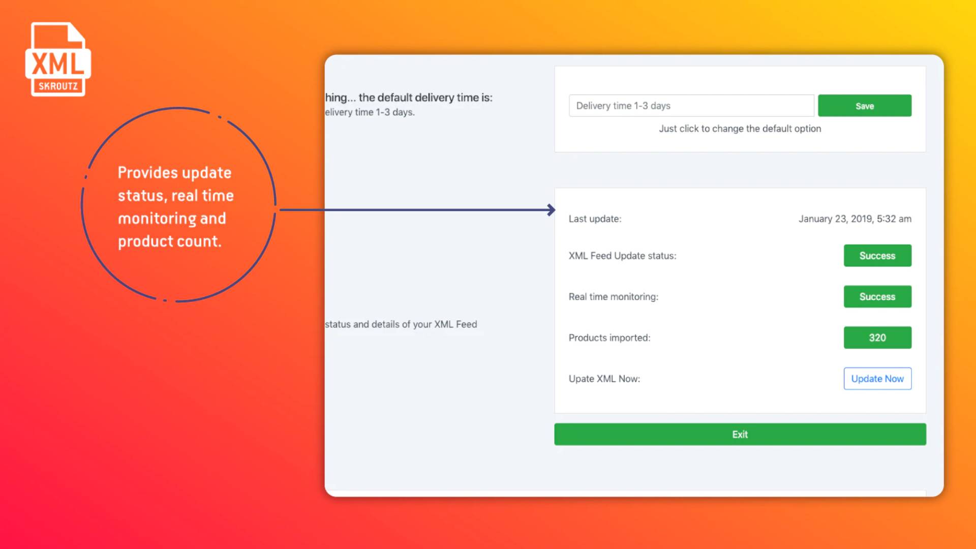 skroutz xml feed app - δωρεάν shopify εφαρμογές από την Think Plus