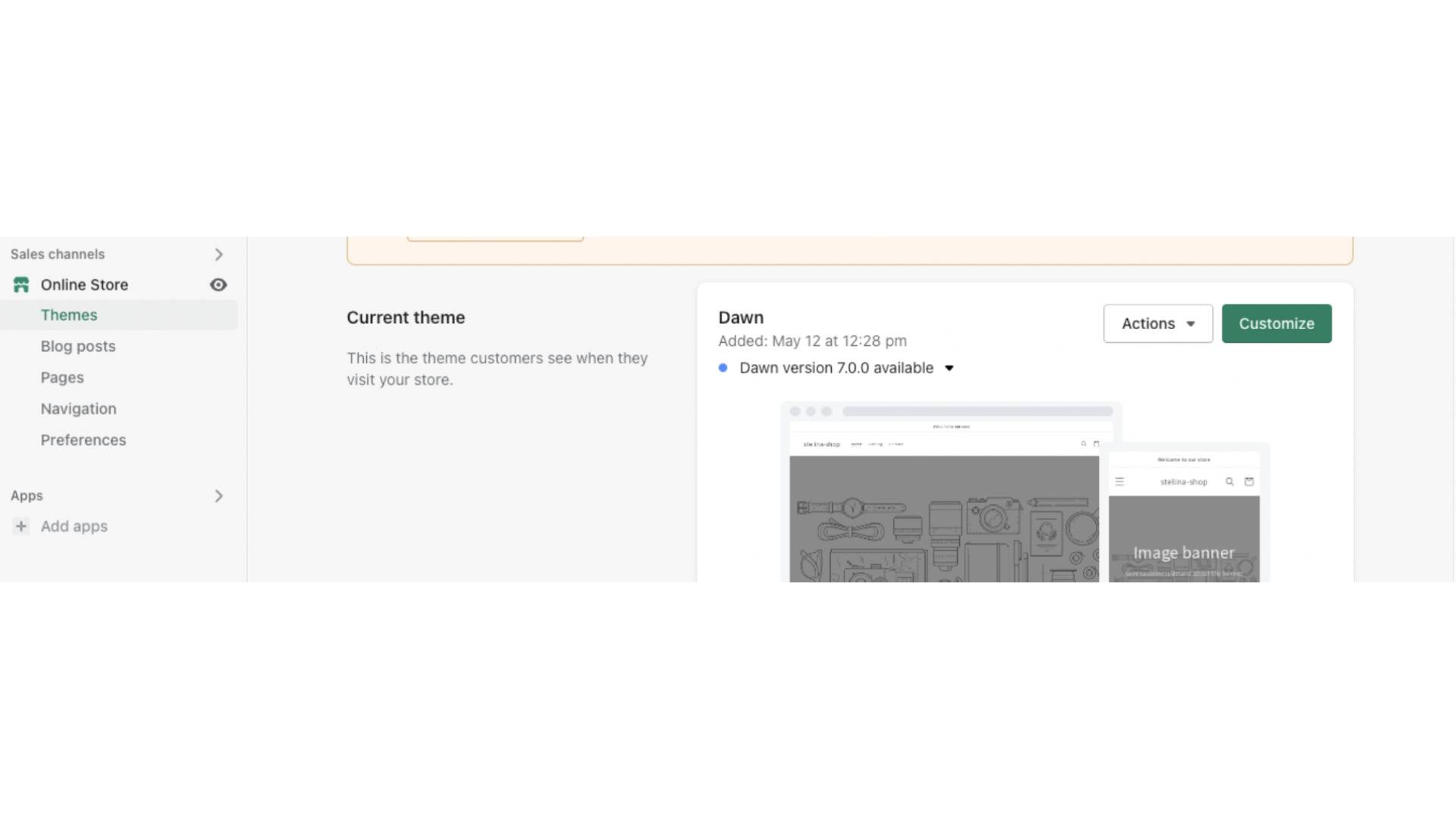 edit shopify theme