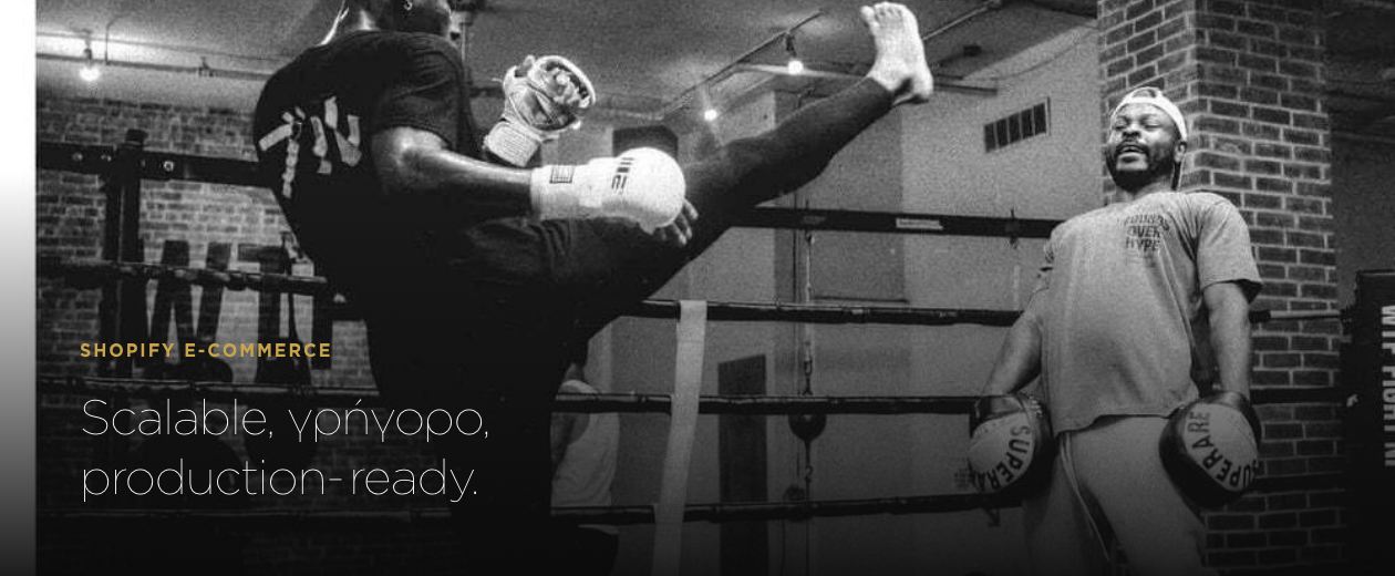 Paragon Elite Fight — Shopify production ready