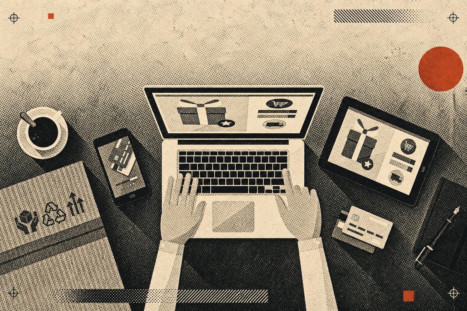Shopify B2B checkout σε λάπτοπ