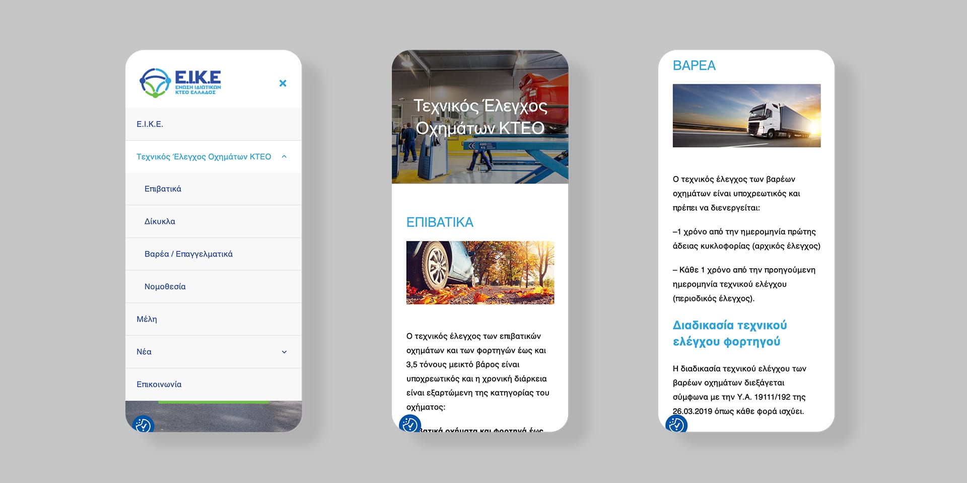 ΕΙΚΕ wordpress website από Think Plus