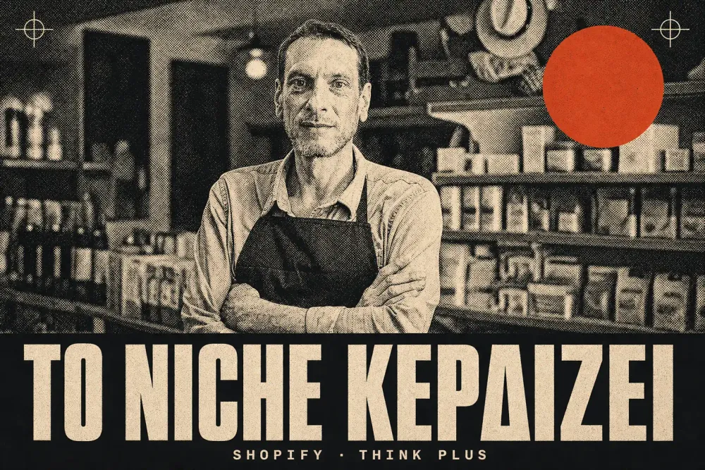 Shopify long-tail εμπόριο — niche brands ξεπερνούν τα mainstream