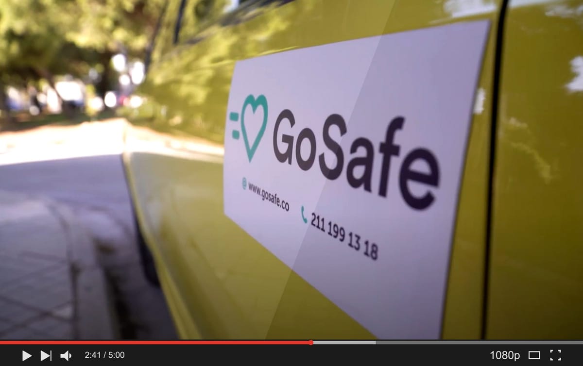 Welcome Pickups - Think Plus για το promo video της υπηρεσίας Gosafe